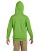 Jerzees Youth 8 oz. NuBlend® Fleece Pullover Hooded Sweatshirt kiwi ModelBack