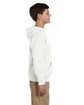 Jerzees Youth 8 oz. NuBlend® Fleece Pullover Hooded Sweatshirt white ModelSide