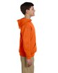 Jerzees Youth 8 oz. NuBlend® Fleece Pullover Hooded Sweatshirt safety orange ModelSide