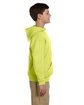 Jerzees Youth 8 oz. NuBlend® Fleece Pullover Hooded Sweatshirt SAFETY GREEN ModelSide