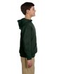 Jerzees Youth 8 oz. NuBlend® Fleece Pullover Hooded Sweatshirt FOREST GREEN ModelSide