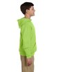 Jerzees Youth 8 oz. NuBlend® Fleece Pullover Hooded Sweatshirt neon green ModelSide