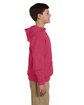Jerzees Youth 8 oz. NuBlend® Fleece Pullover Hooded Sweatshirt VINT HTR RED ModelSide