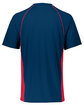 Augusta Sportswear Unisex True Hue Technology Limit Baseball/Softball Jersey navy/ red ModelBack