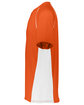 Augusta Sportswear Unisex True Hue Technology Limit Baseball/Softball Jersey orange/ white ModelSide