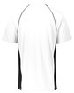 Augusta Sportswear Youth True Hue Technology Limit Baseball/Softball Jersey white/ black ModelBack