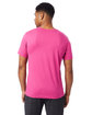 Alternative Unisex Go-To T-Shirt berry pink ModelBack
