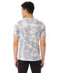 Alternative Unisex Go-To T-Shirt grey tie dye ModelBack