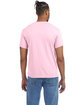 Alternative Unisex Go-To T-Shirt highlighter pink ModelBack