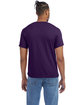 Alternative Unisex Go-To T-Shirt deep violet ModelBack