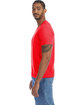 Alternative Unisex Go-To T-Shirt BRIGHT RED ModelSide