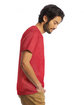 Alternative Unisex Go-To T-Shirt HEATHER RED ModelSide
