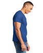 Alternative Unisex Go-To T-Shirt HEATHER ROYAL ModelSide