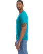 Alternative Unisex Go-To T-Shirt TEAL ModelSide