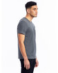 Alternative Unisex Go-To T-Shirt DARK HEATHR GREY ModelSide