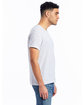 Alternative Unisex Go-To T-Shirt LT HEATHER GREY ModelSide