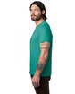 Alternative Unisex Go-To T-Shirt aqua tonic ModelSide