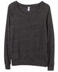 Alternative Ladies' Slouchy Eco-Jersey Pullover eco black FlatFront