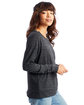Alternative Ladies' Slouchy Eco-Jersey Pullover eco black ModelSide