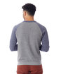 Alternative Unisex Champ Eco-Fleece Colorblocked Sweatshirt  ModelBack