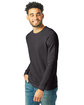 Alternative Unisex Champ Eco-Fleece Solid Sweatshirt eco true black ModelQrt