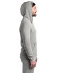 Alternative Unisex Rocky Eco-Fleece Zip Hoodie eco light grey ModelSide
