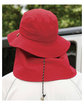 Adams Extreme Vacationer Hat nautical red ModelBack