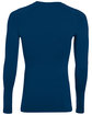 Augusta Sportswear Youth Hyperform Long-Sleeve Compression Shirt navy ModelBack