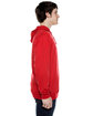 Beimar Drop Ship Unisex Long-Sleeve Jersey Hooded T-Shirt scarlet ModelSide