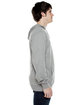 Beimar Drop Ship Unisex Long-Sleeve Jersey Hooded T-Shirt heather grey ModelSide
