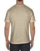 American Apparel Unisex Heavyweight Cotton T-Shirt sand ModelBack