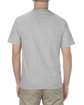 American Apparel Adult 6.0 oz., 100% Cotton T-Shirt HEATHER GREY ModelBack
