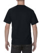 American Apparel Unisex Heavyweight Cotton T-Shirt black ModelBack