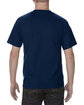 American Apparel Adult 6.0 oz., 100% Cotton T-Shirt TRUE NAVY ModelBack