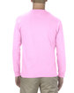 American Apparel Adult Long-Sleeve T-Shirt pink ModelBack