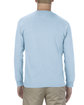 American Apparel Adult 6.0 oz., 100% Cotton Long-Sleeve T-Shirt POWDER BLUE ModelBack