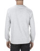 American Apparel Adult Long-Sleeve T-Shirt ash grey ModelBack