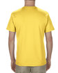 American Apparel Adult 5.5 oz., 100% Soft Spun Cotton T-Shirt YELLOW ModelBack
