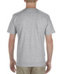 American Apparel Adult 5.5 oz., 100% Soft Spun Cotton T-Shirt HEATHER GREY ModelBack