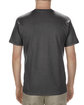 American Apparel Adult 5.5 oz., 100% Soft Spun Cotton T-Shirt HEATHER CHARCOAL ModelBack
