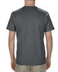 American Apparel Adult 5.5 oz., 100% Soft Spun Cotton T-Shirt CHARCOAL ModelBack