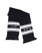 Prime Line Stripe Knit Scarf black/ white DecoFront