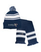 Prime Line Knit Stripe Comfy Combo navy blue DecoFront
