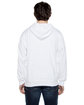 Beimar Drop Ship Unisex Jersey Long-Sleeve Full-Zip Hooded T-Shirt white ModelBack