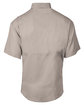 Burnside Men's Functional Short-Sleeve Fishing Shirt cool grey ModelBack
