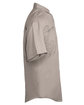 Burnside Men's Functional Short-Sleeve Fishing Shirt cool grey ModelSide