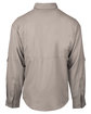 Burnside Men's Functional Long-Sleeve Fishing Shirt cool grey ModelBack