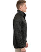 Burnside Men's Sweater Knit Jacket heather black ModelSide