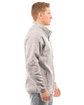 Burnside Men's Sweater Knit Jacket heather grey ModelSide
