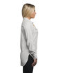 Burnside Ladies' Solid Flannel Shirt stone ModelSide